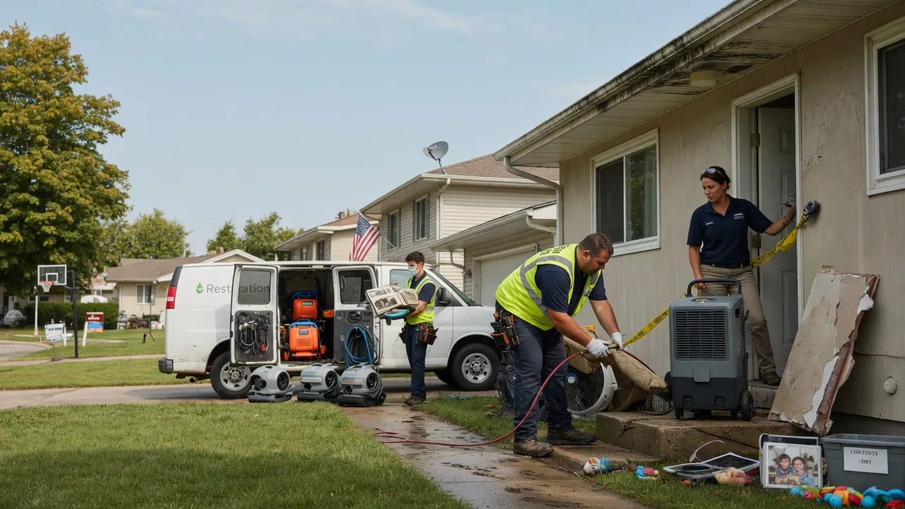 Water Damage Restoration in Hooven, OH near me